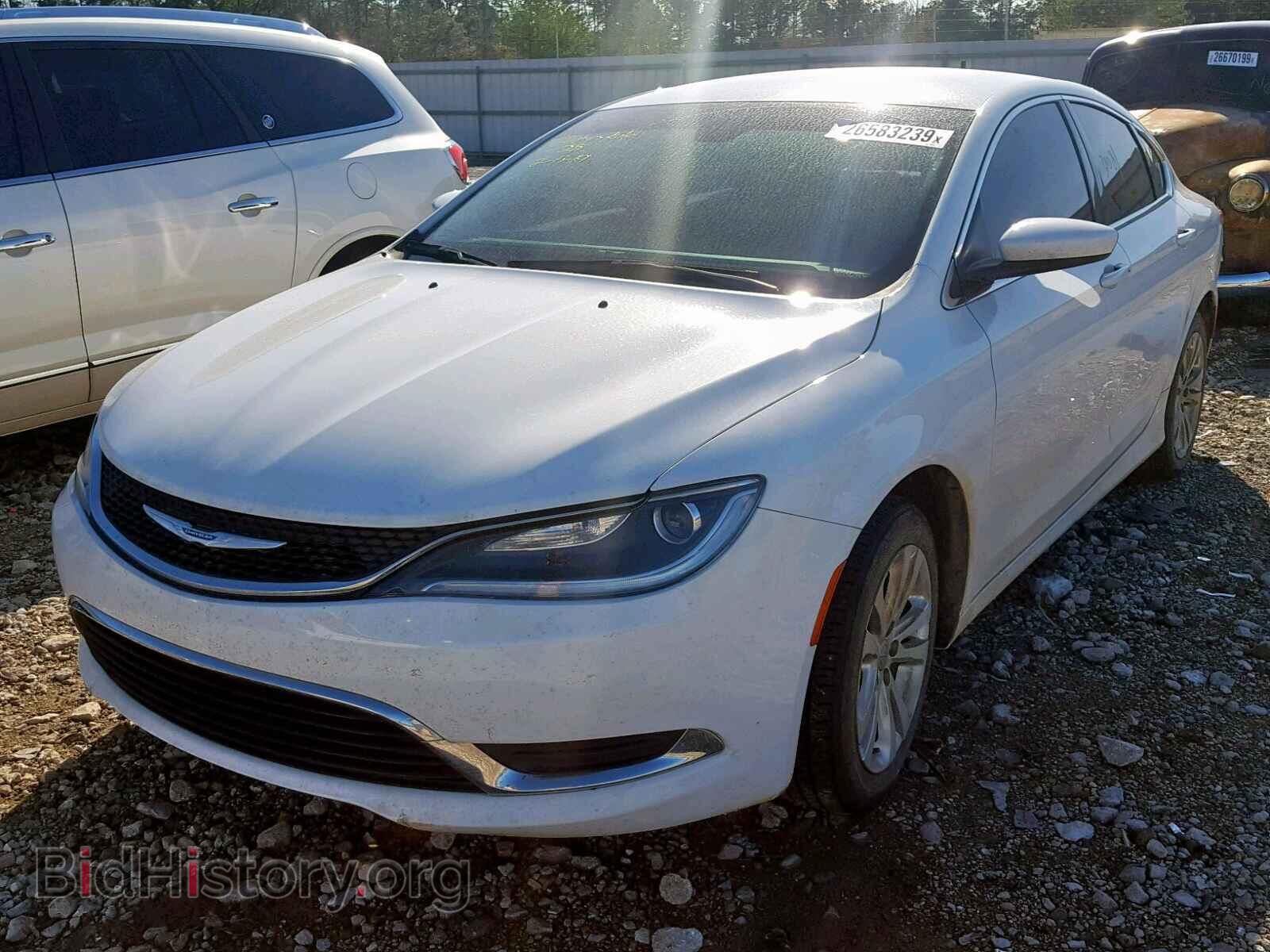 2017 CHRYSLER 200 - VIN: 1C3CCCAB8HN504496 - Фото 2