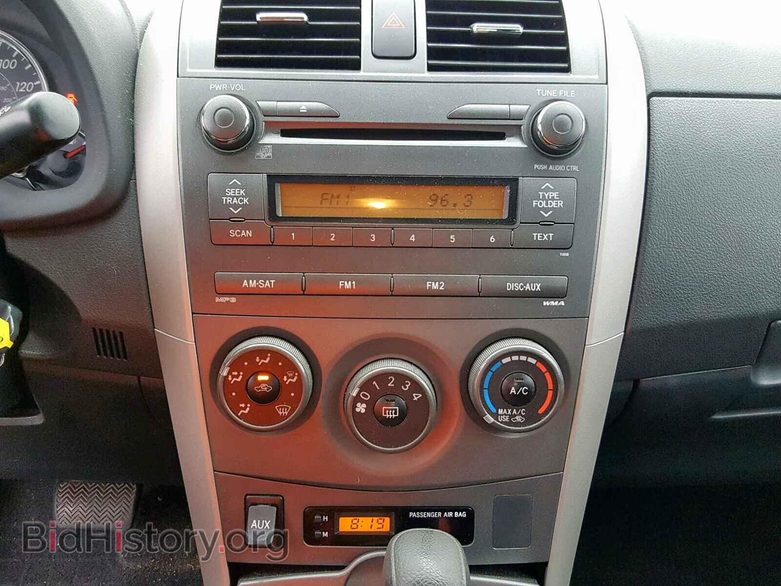 2011 TOYOTA COROLLA BA - VIN: 2T1BU4EE7BC540463 - Фото 9