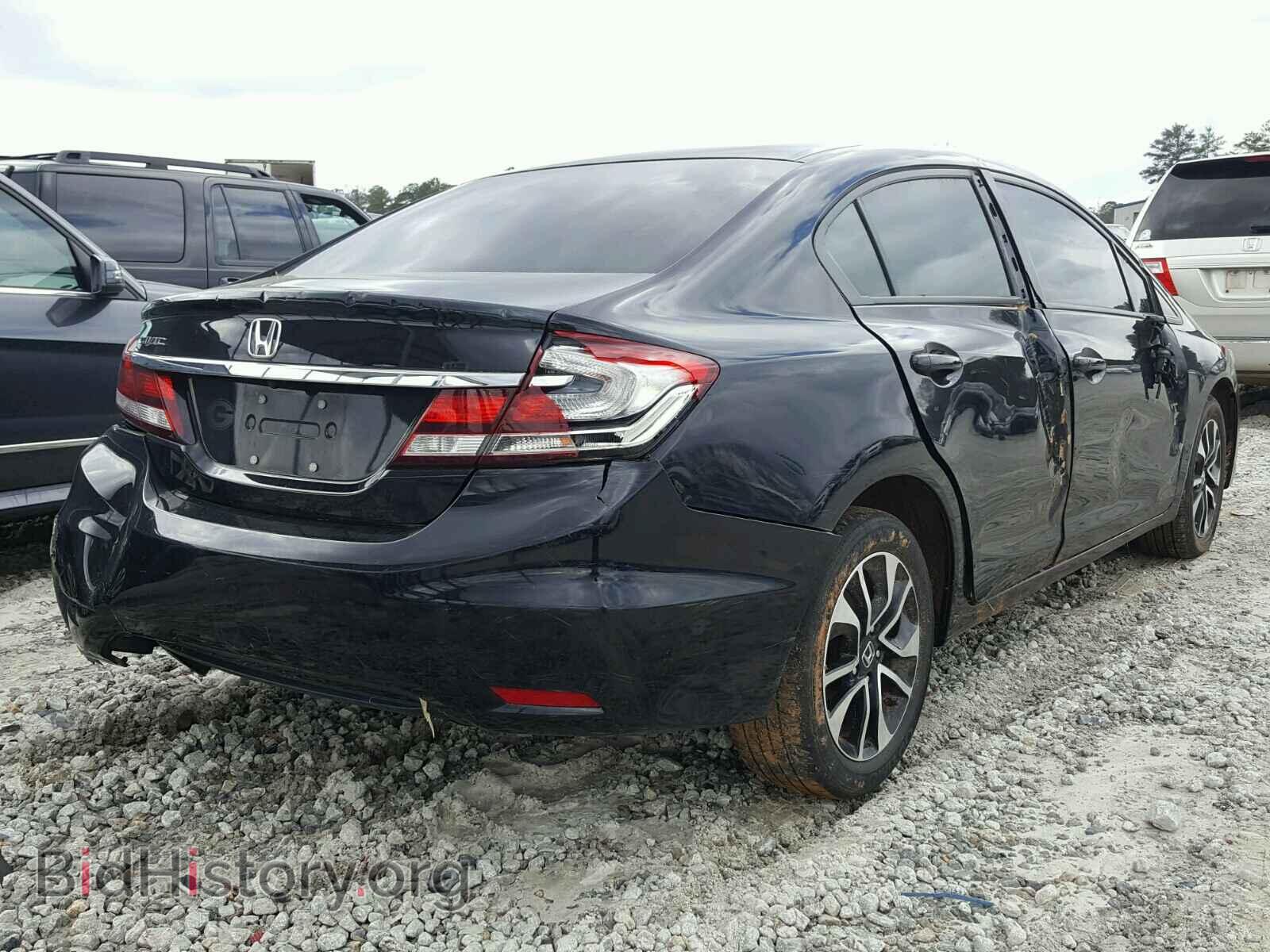 2014 HONDA CIVIC - VIN: 2HGFB2F82EH558322 - Фото 4
