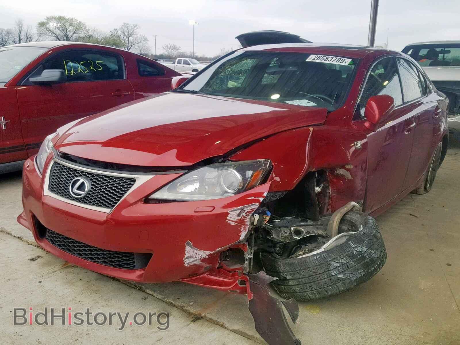 2012 LEXUS IS - VIN: JTHBE5C24C5029107 - Фото 2