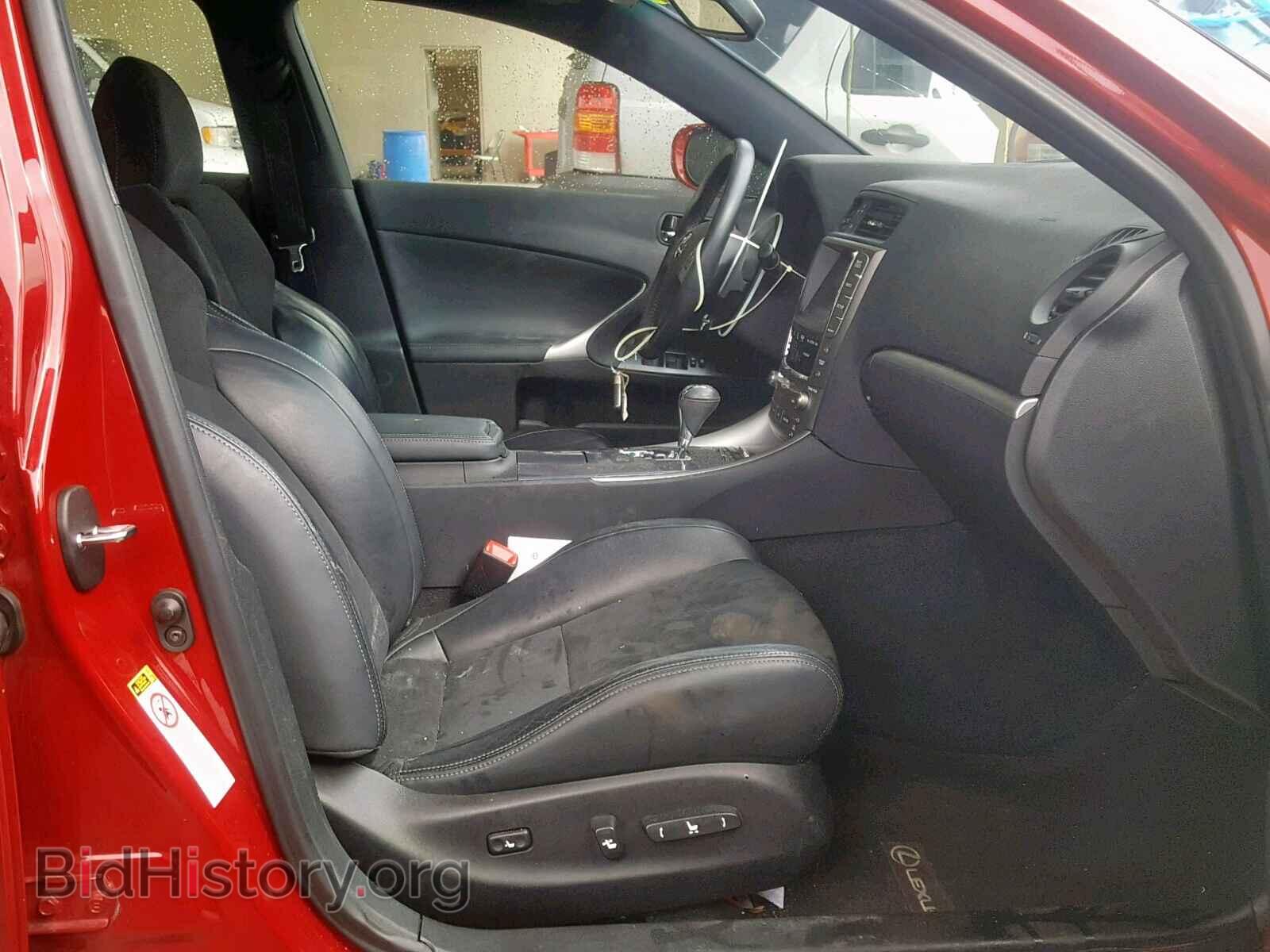 2012 LEXUS IS - VIN: JTHBE5C24C5029107 - Фото 5