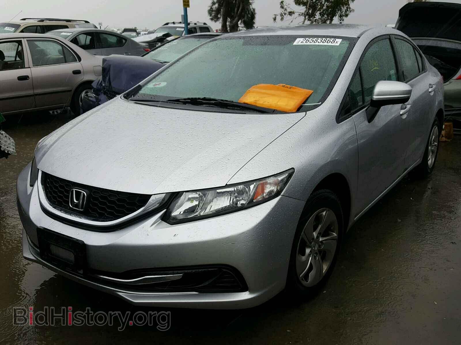 2014 HONDA CIVIC - VIN: 19XFB2F5XEE007586 - Photo 2
