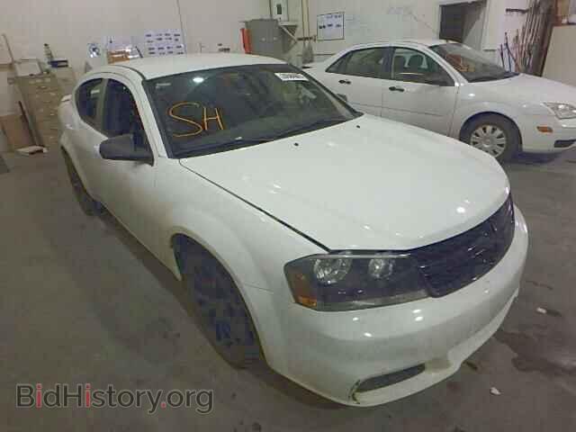 Фотография 1C3CDZAB0EN182500 - DODGE AVENGER 2014