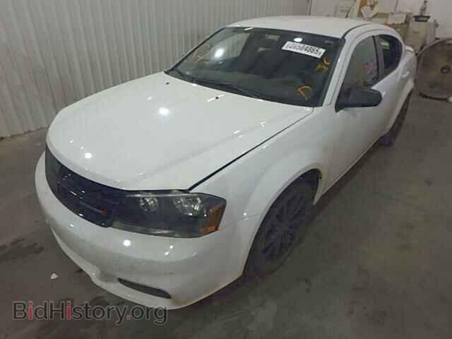 2014 DODGE AVENGER - VIN: 1C3CDZAB0EN182500 - Фото 2