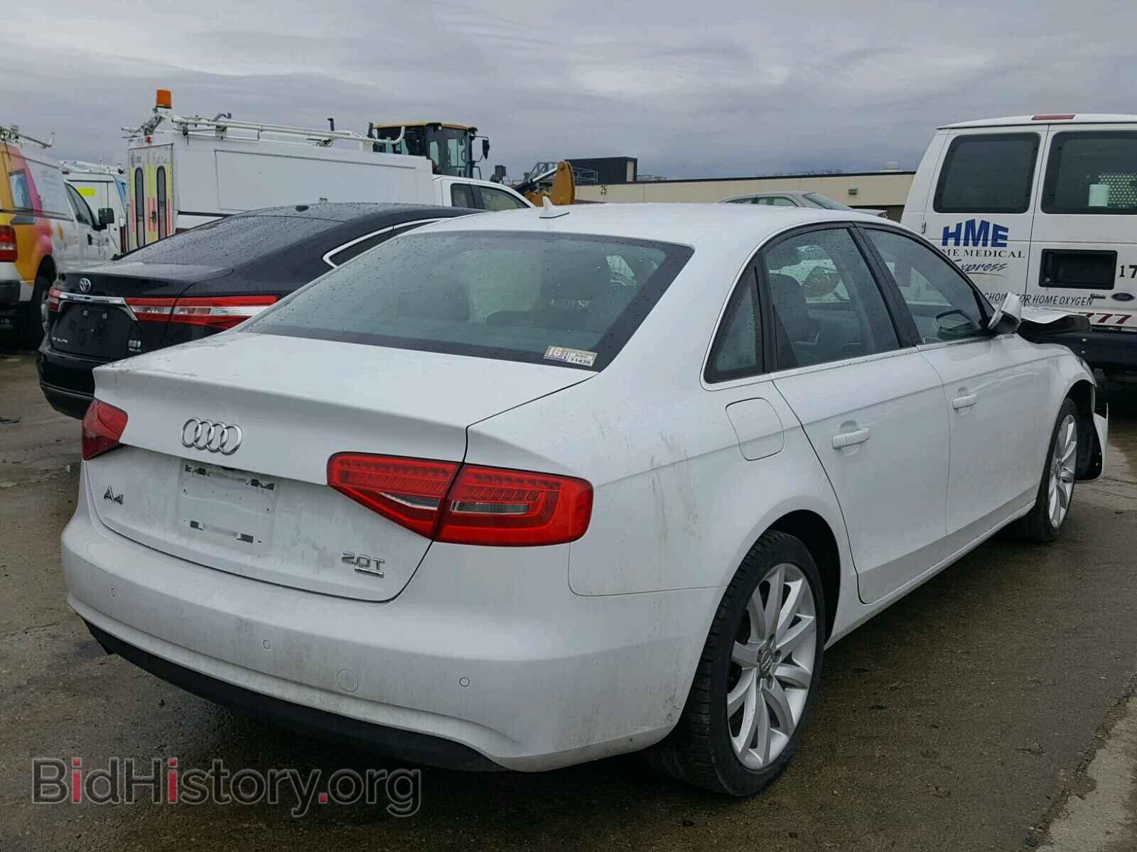 2013 AUDI A4 - VIN: WAUFFAFL0DN022375 - Фото 4