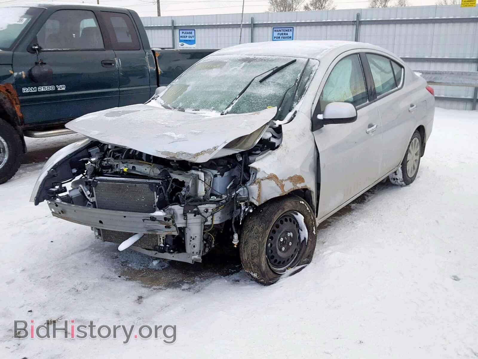 2014 NISSAN VERSA - VIN: 3N1CN7AP1EL832995 - Photo 2