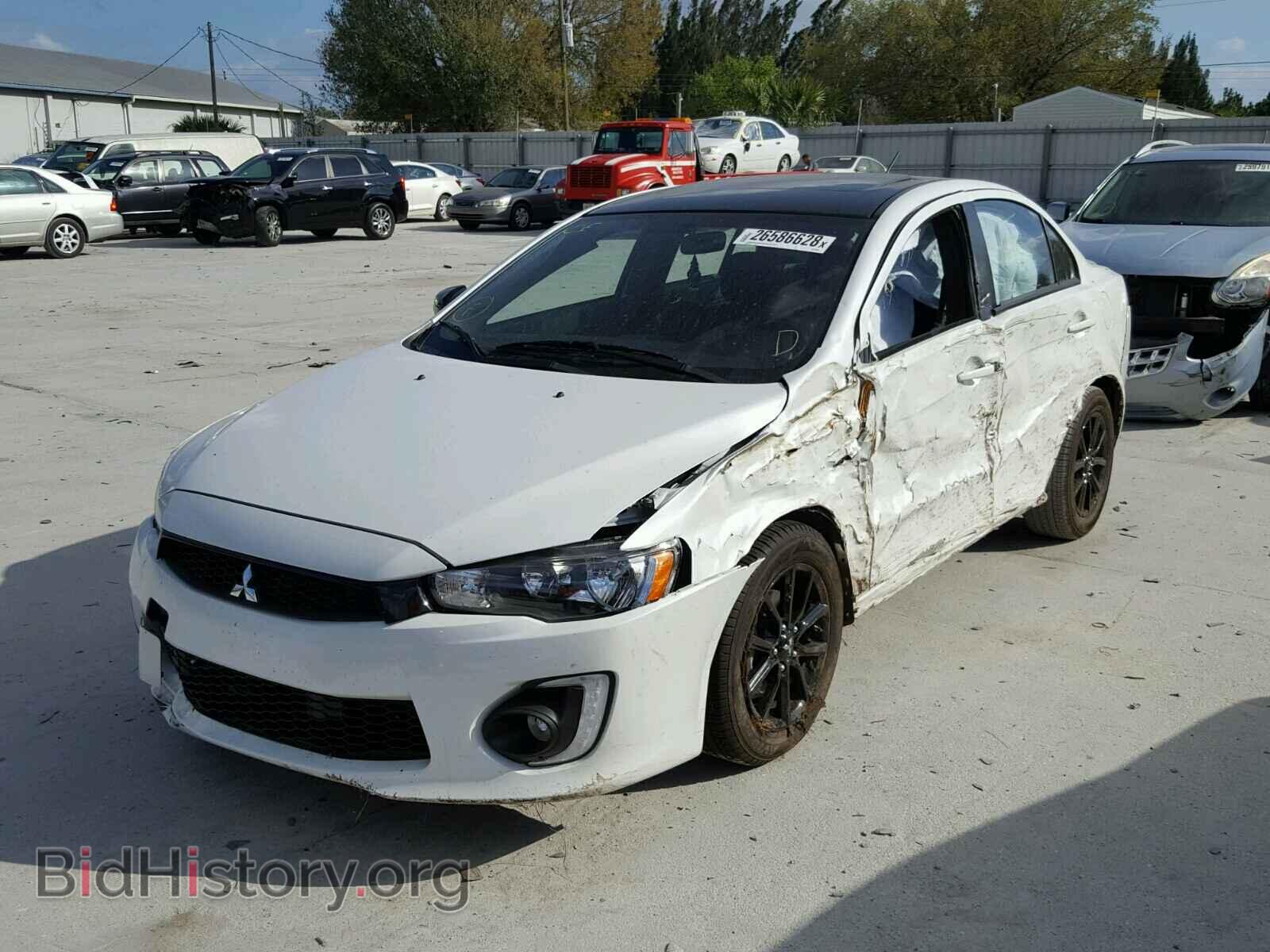 2017 MITSUBISHI LANCER - VIN: JA32U2FU3HU014464 - Фото 2
