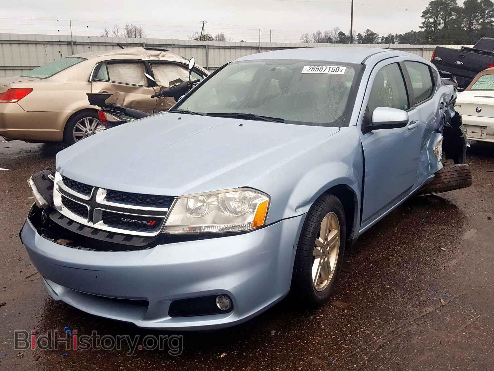 2013 DODGE AVENGER - VIN: 1C3CDZCB9DN549308 - Фото 2
