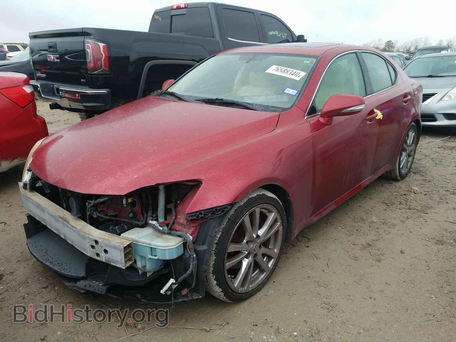 2010 LEXUS IS - VIN: JTHBF5C21A5115470 - Фото 2