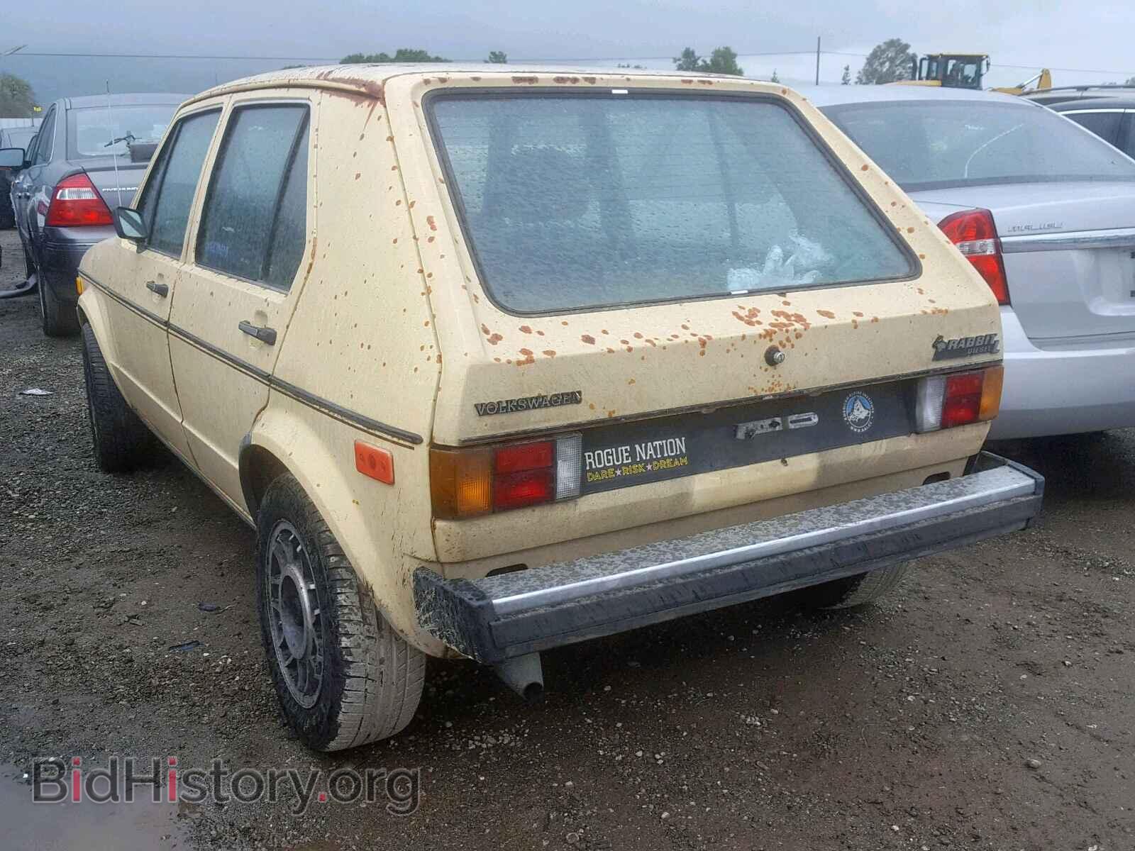 1978 VOLKSWAGEN RABBIT - VIN: 1783352257 - Фото 3