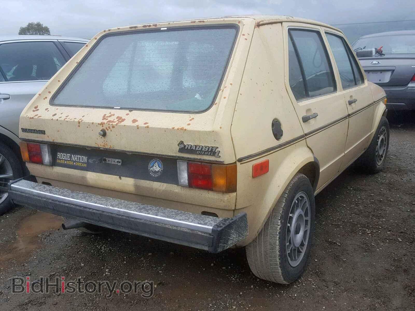 1978 VOLKSWAGEN RABBIT - VIN: 1783352257 - Фото 4