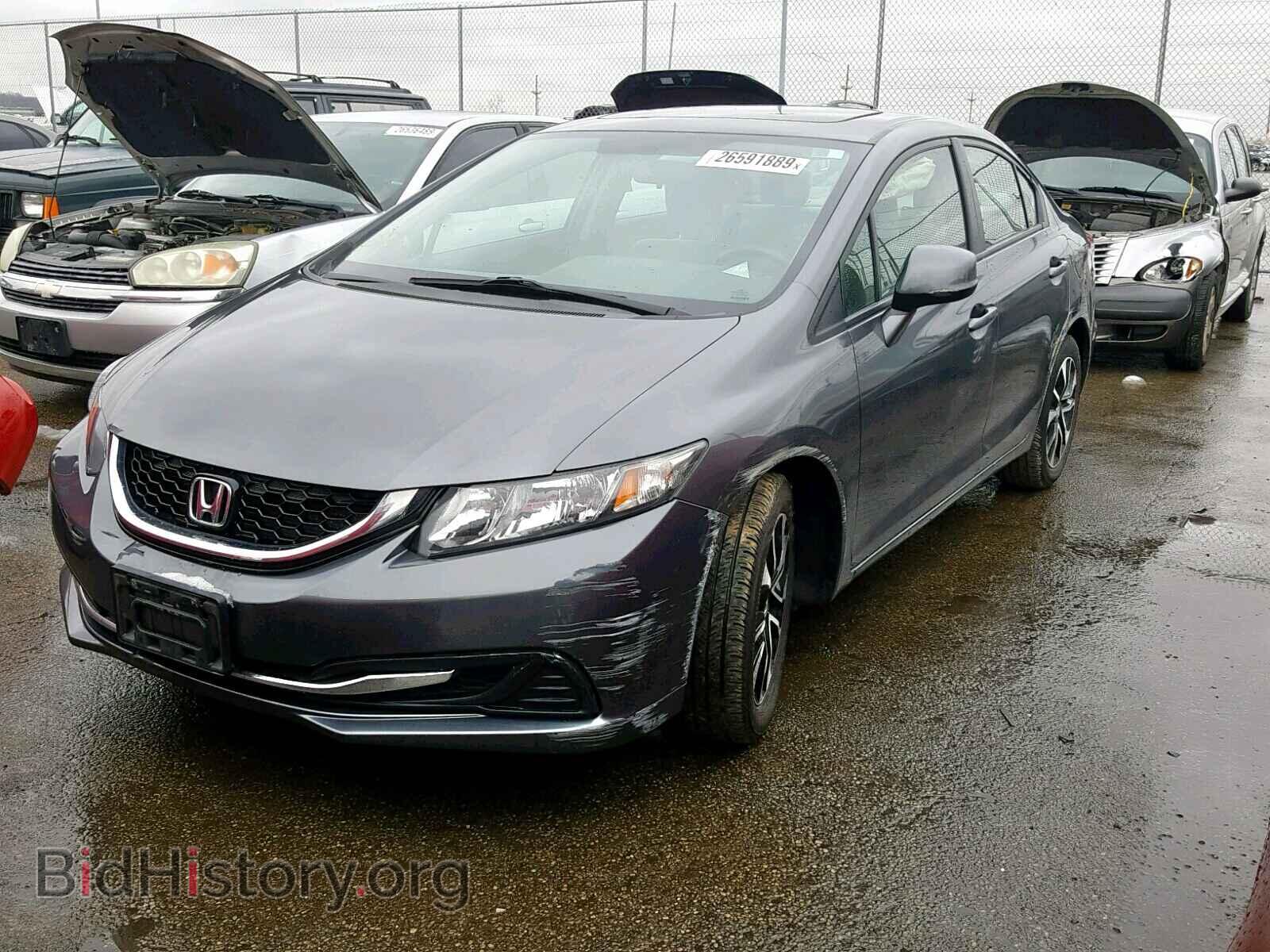 2013 HONDA CIVIC - VIN: 19XFB2F82DE008885 - Фото 2