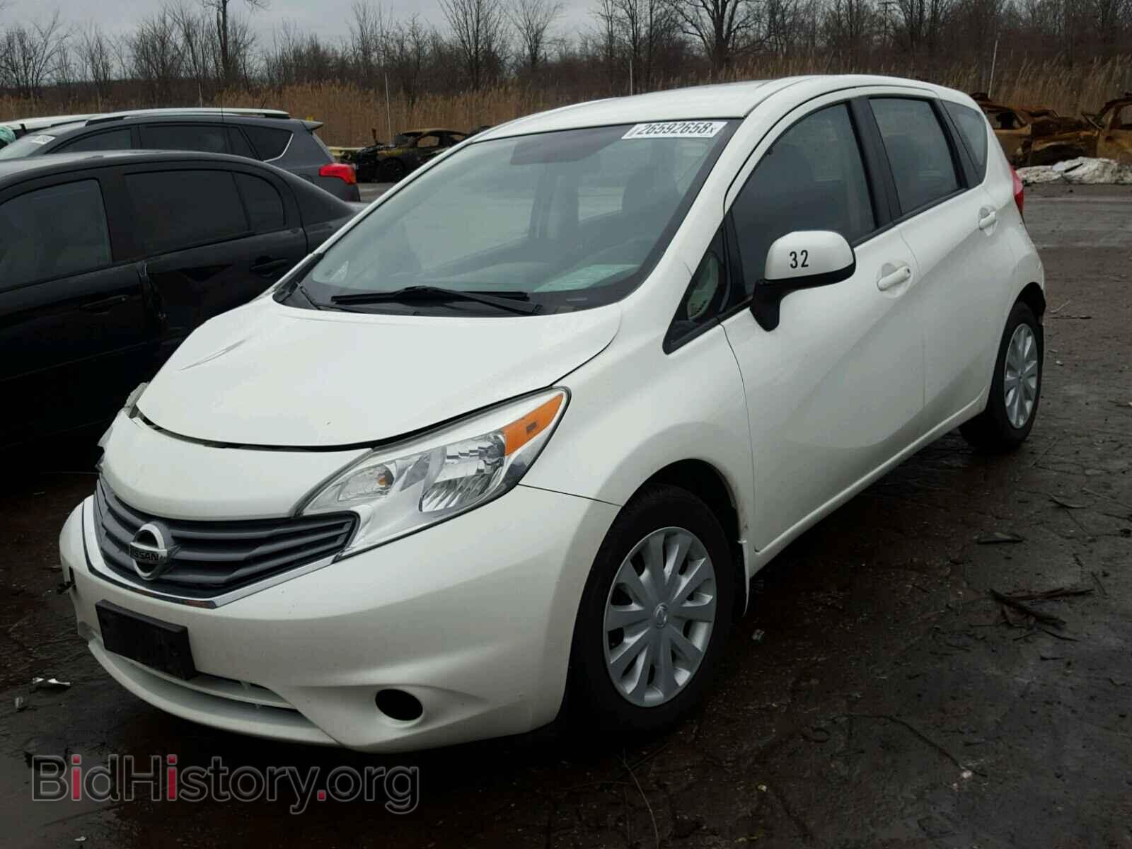 2014 NISSAN VERSA - VIN: 3N1CE2CP9EL354082 - Фото 2