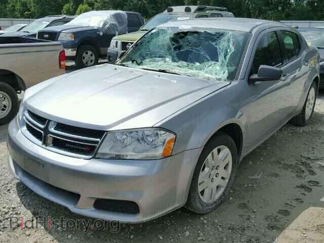 2014 DODGE AVENGER - VIN: 1C3CDZAG3EN233578 - Фото 2