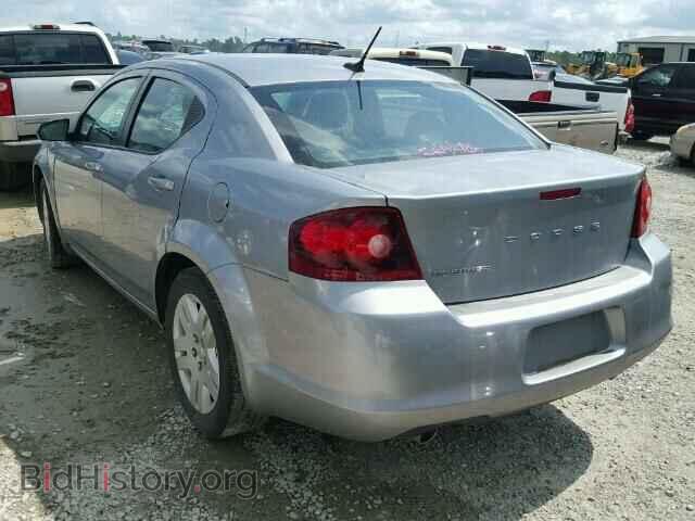 2014 DODGE AVENGER - VIN: 1C3CDZAG3EN233578 - Фото 3