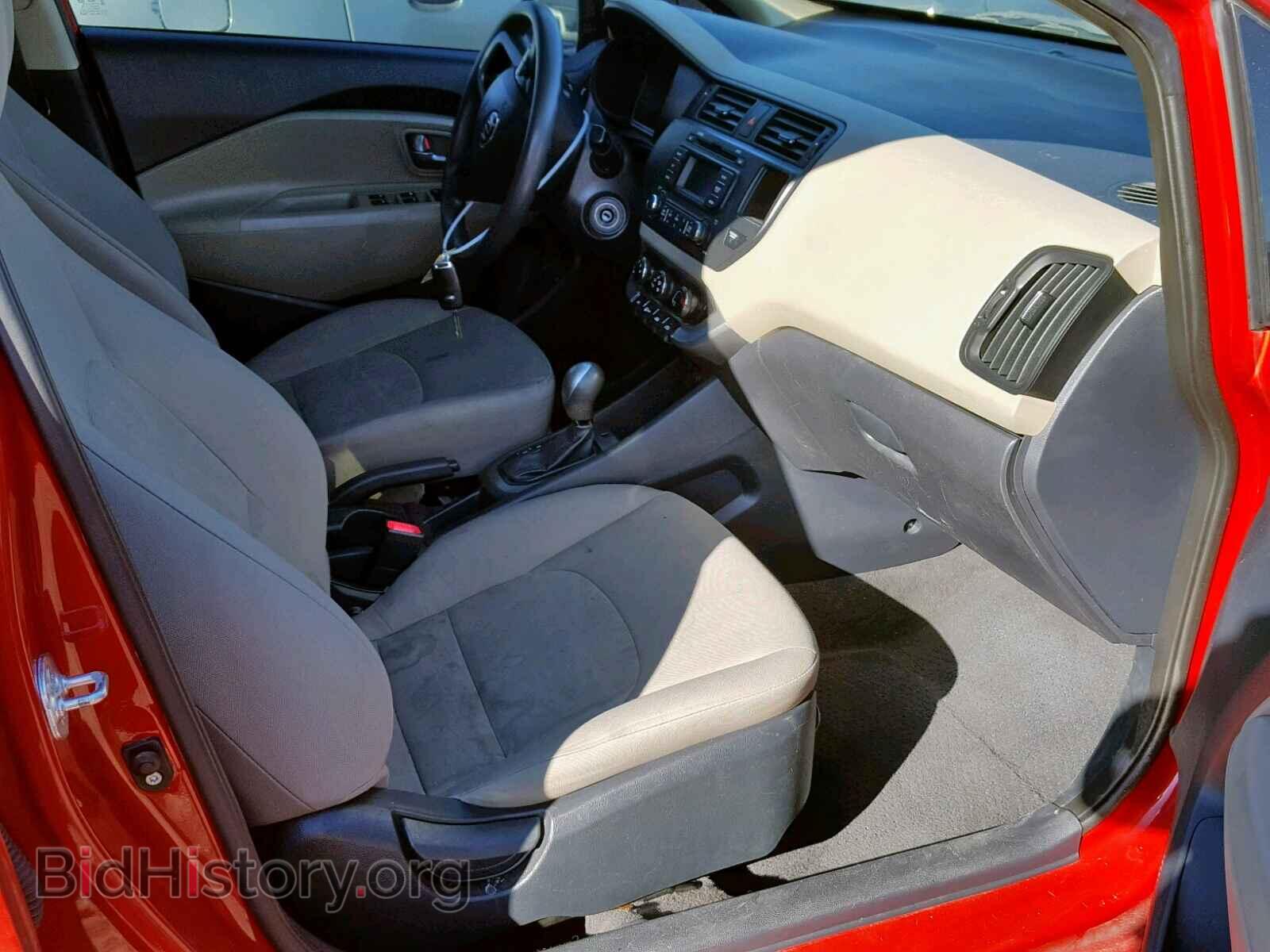 2014 KIA RIO - VIN: KNADM4A36E6370943 - Фото 5
