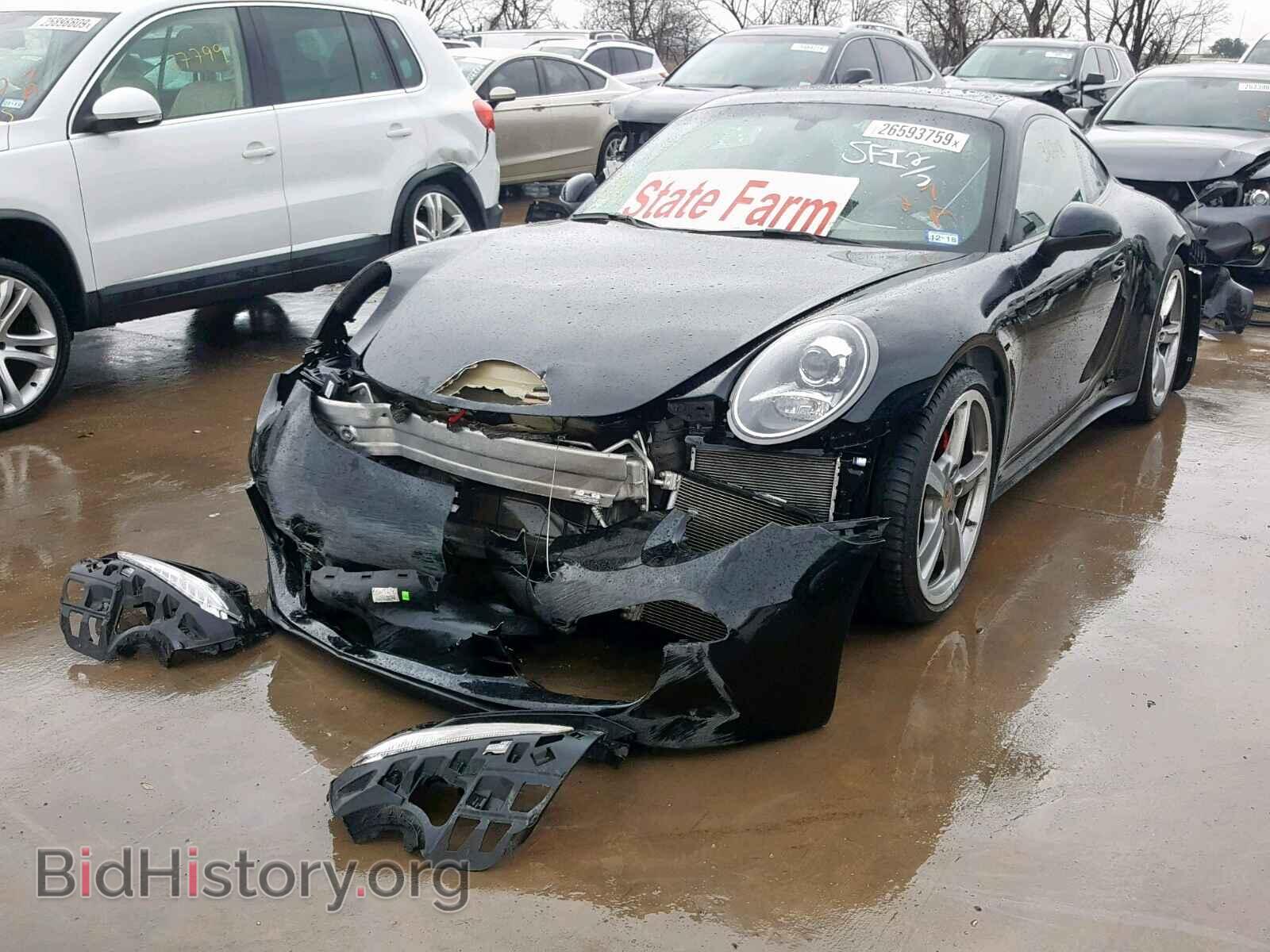 2014 PORSCHE 911 - VIN: WP0AB2A9XES120228 - Фото 2