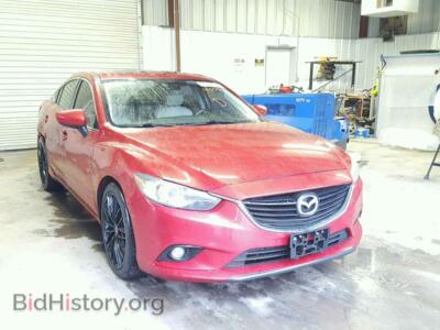 2014 Mazda 6 6 Grand TO, красный — VIN JM1GJ1W69E1140000, Copart