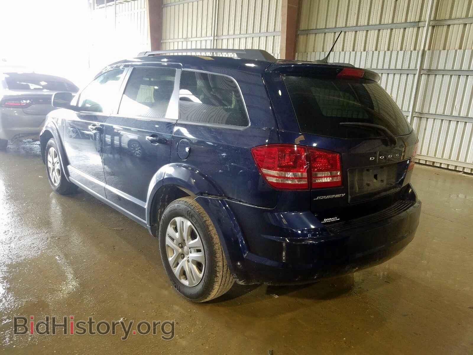 2017 DODGE JOURNEY SE - VIN: 3C4PDCAB3HT558864 - Фото 3