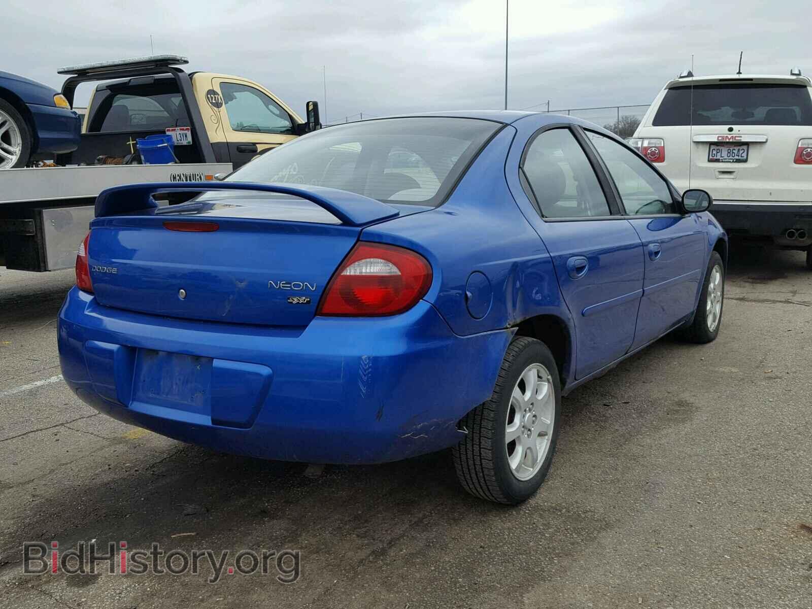 2005 DODGE NEON - VIN: 1B3ES56C95D280338 - Фото 4