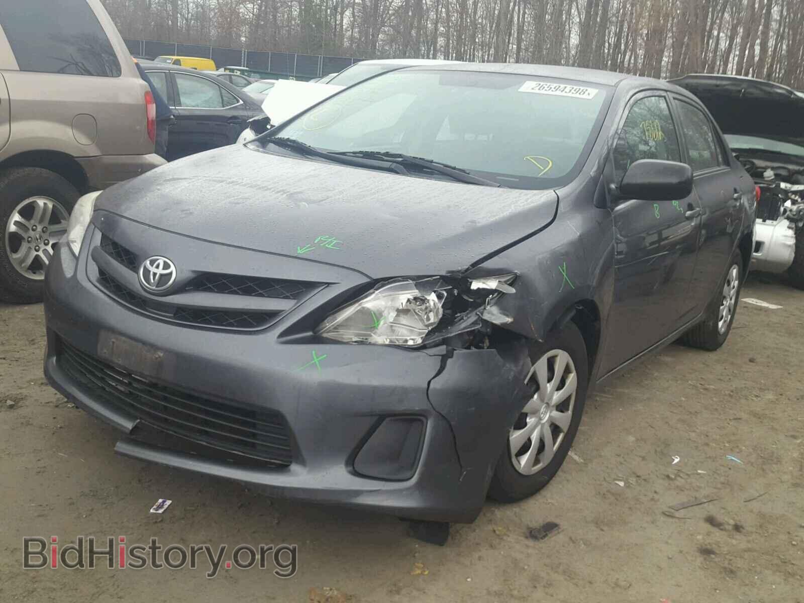 2011 TOYOTA COROLLA BA - VIN: 2T1BU4EEXBC691247 - Фото 2