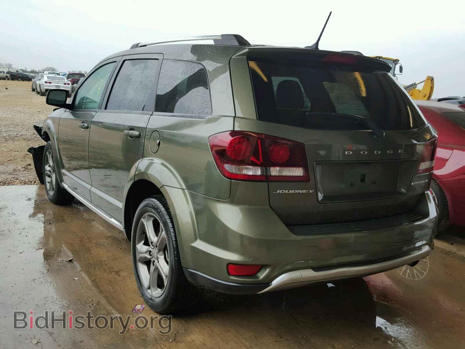 2016 DODGE JOURNEY - VIN: 3C4PDCGB7GT178755 - Фото 3