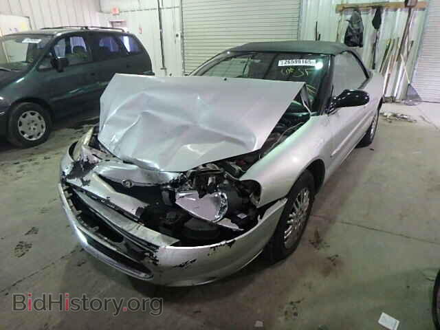 2001 CHRYSLER SEBRING - VIN: 1C3EL45U91N611444 - Фото 2