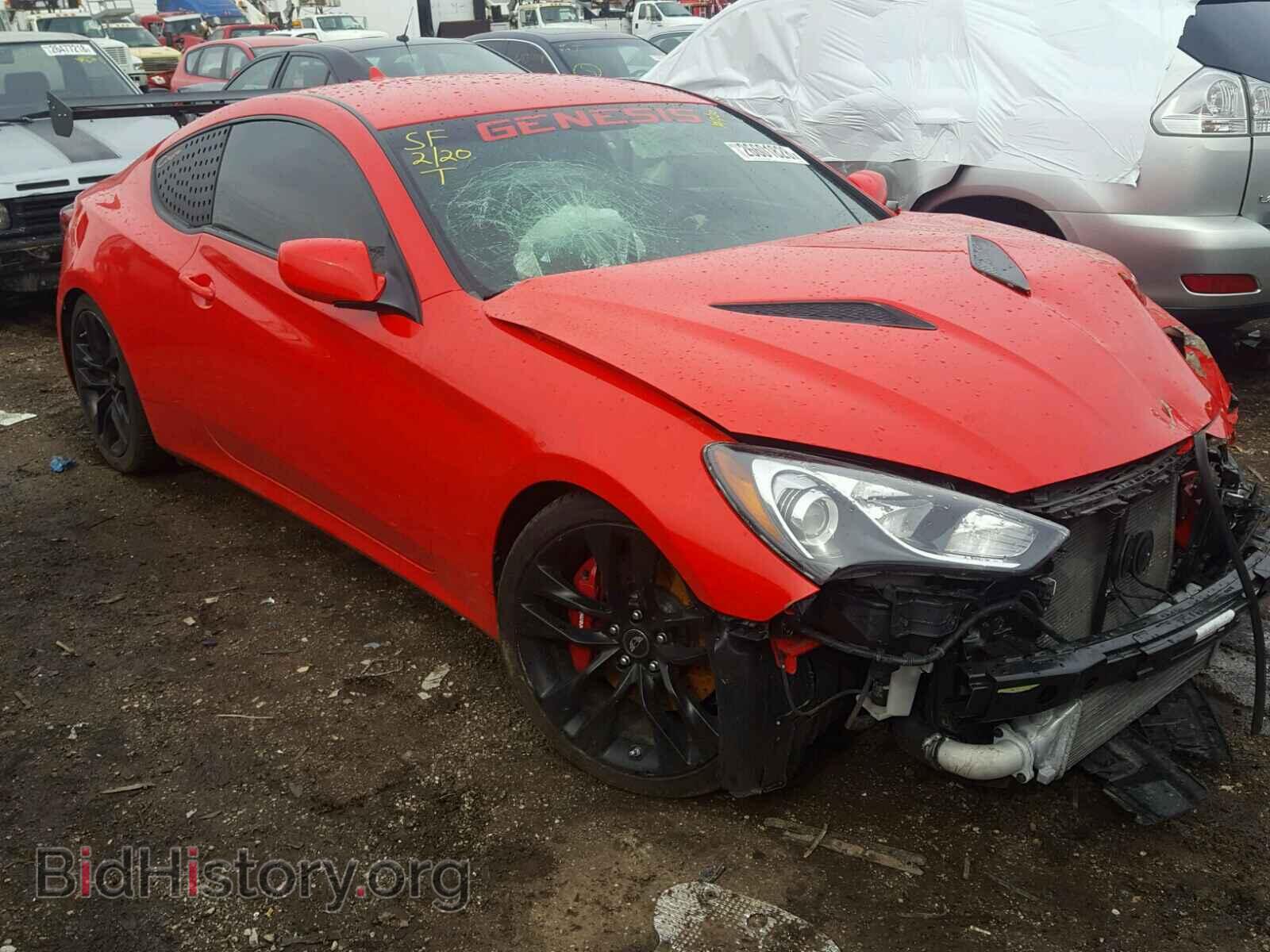 Photo KMHHT6KD0DU095165 - HYUNDAI GENESIS 2013