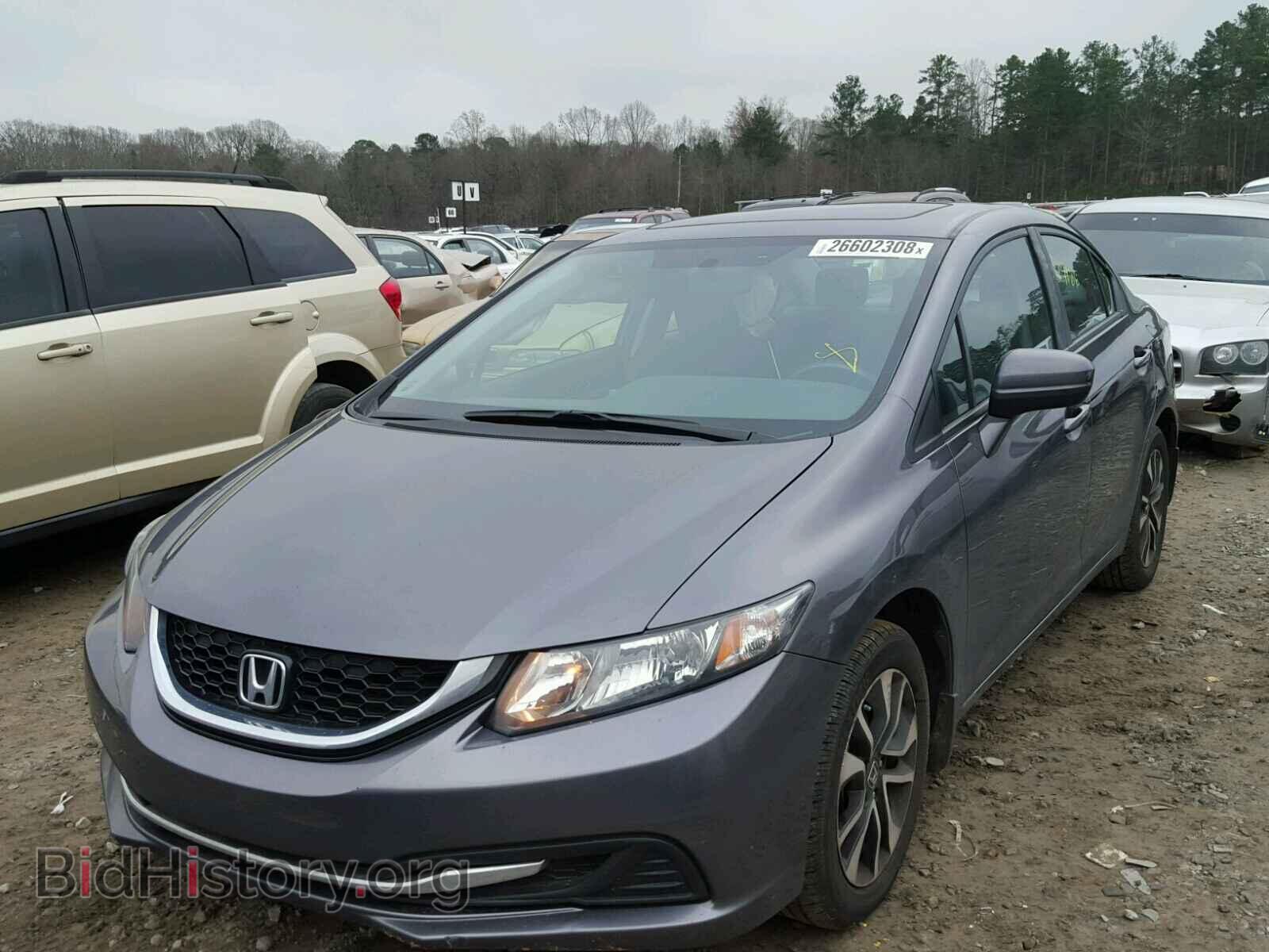 2014 HONDA CIVIC - VIN: 19XFB2F85EE076230 - Фото 2