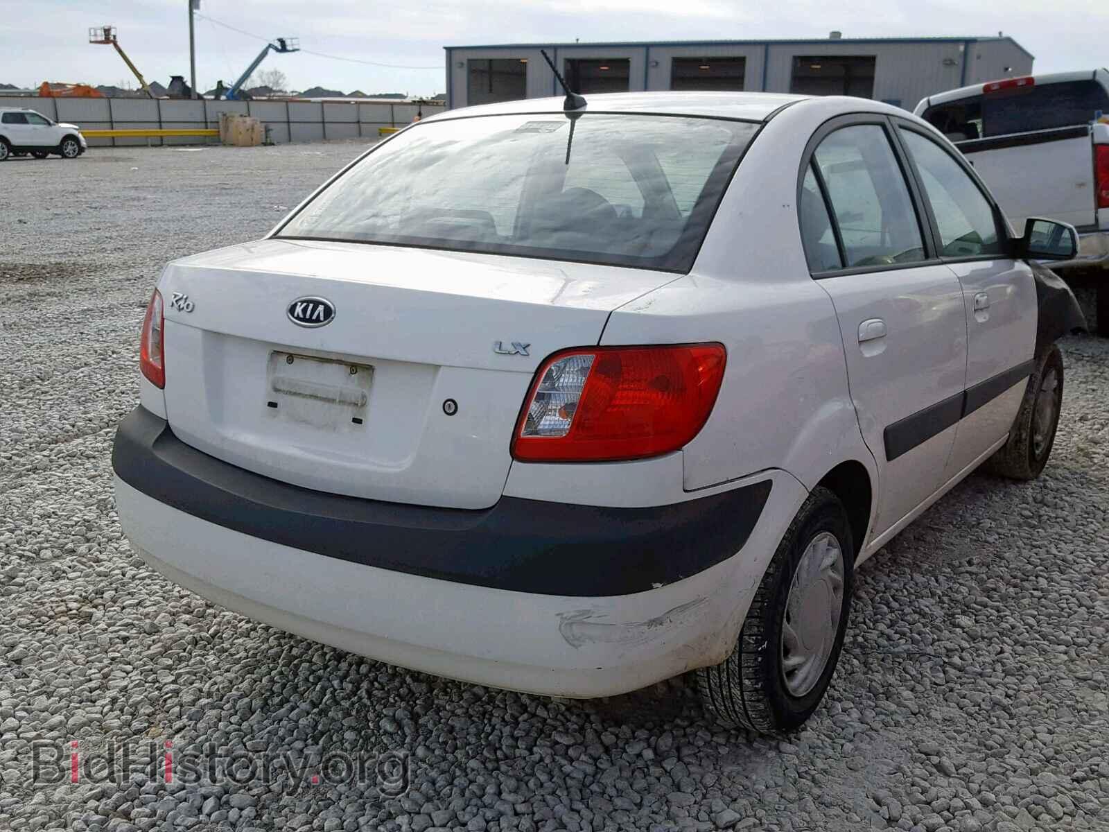 2007 KIA RIO BASE - VIN: KNADE123776243227 - Фото 4