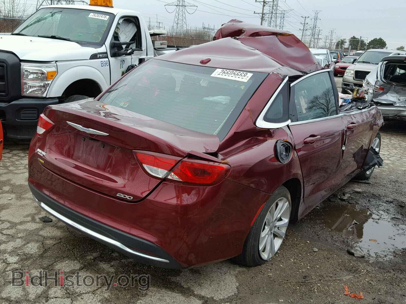 2015 CHRYSLER 200 - VIN: 1C3CCCAB3FN612005 - Фото 4