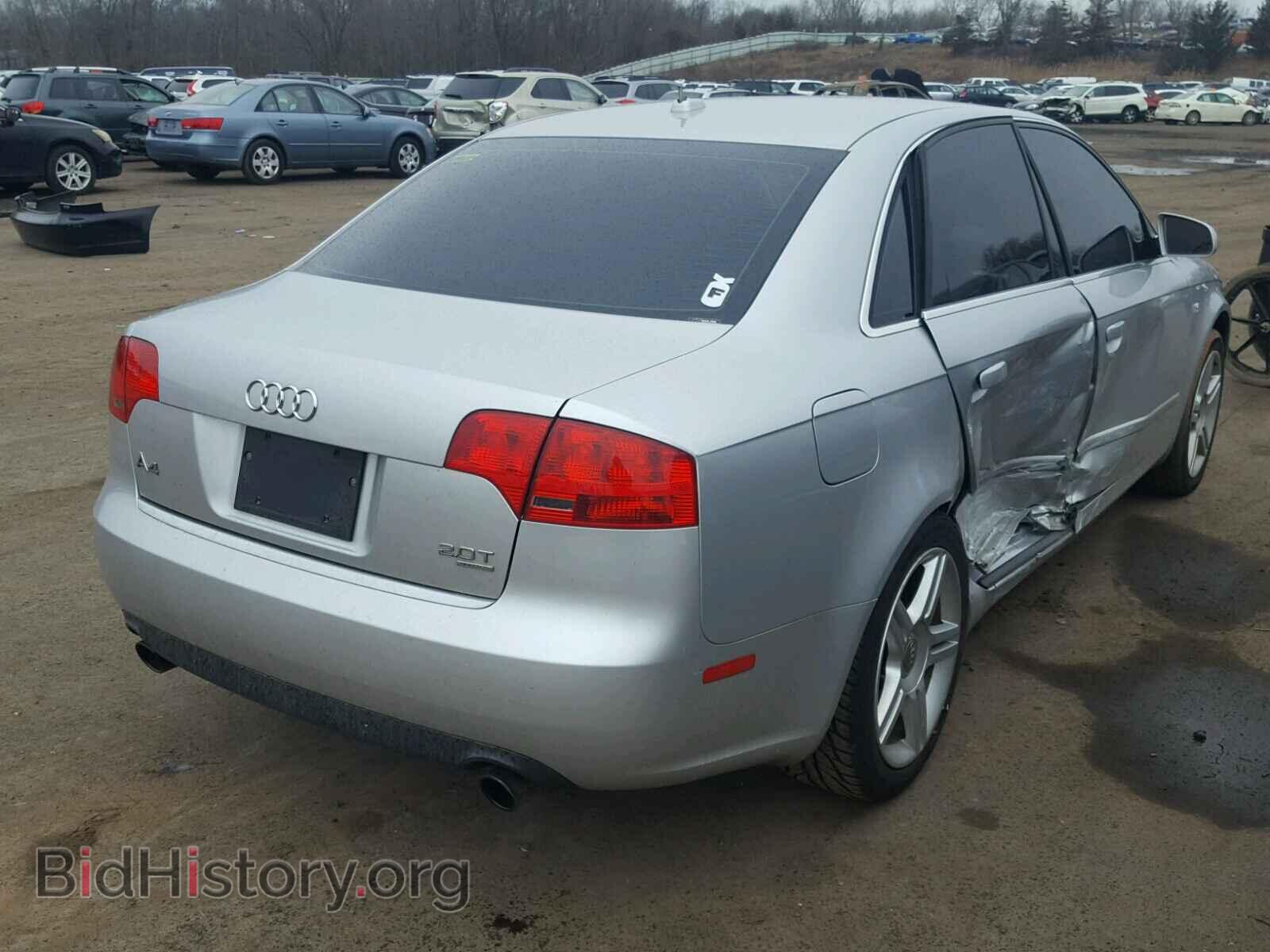 2007 AUDI A4 - VIN: WAUDF78E77A189739 - Photo 4