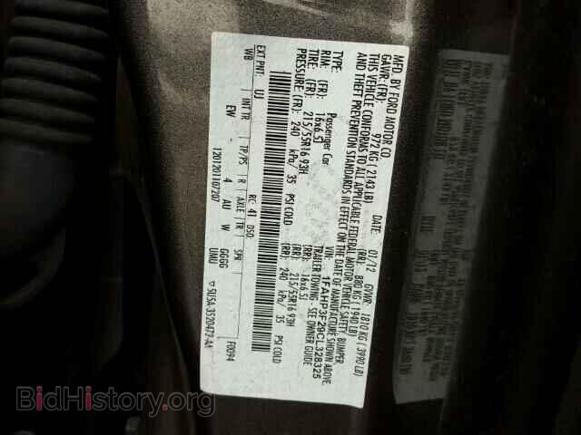 2012 FORD FOCUS - VIN: 1FAHP3F29CL328325 - Фото 10