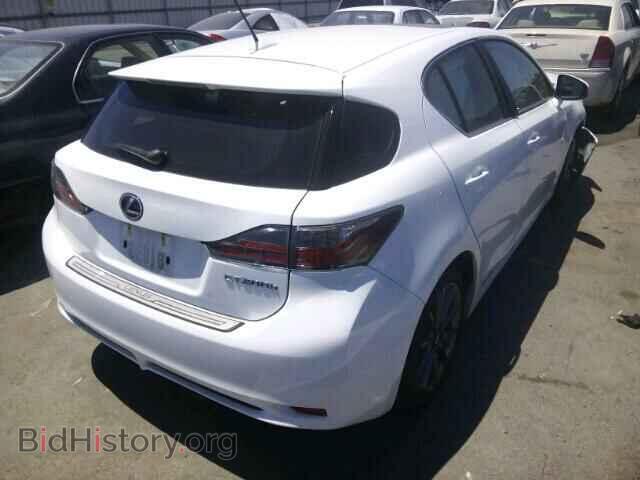 2013 LEXUS CT 200 - VIN: JTHKD5BH4D2161103 - Фото 4