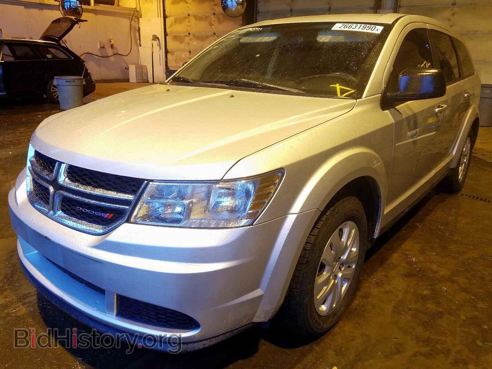 2013 DODGE JOURNEY - VIN: 3C4PDCAB7DT731487 - Фото 2