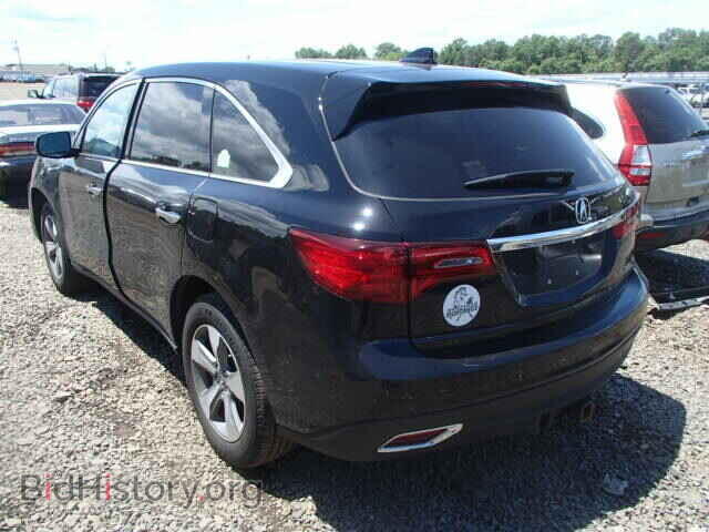 2014 ACURA MDX - VIN: 5FRYD4H24EB004189 - Фото 3