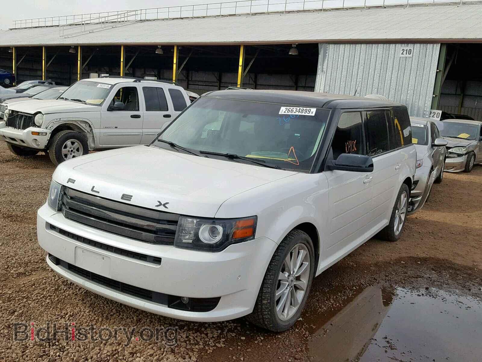 2012 FORD FLEX LIMIT - VIN: 2FMHK6DT3CBD16740 - Фото 2