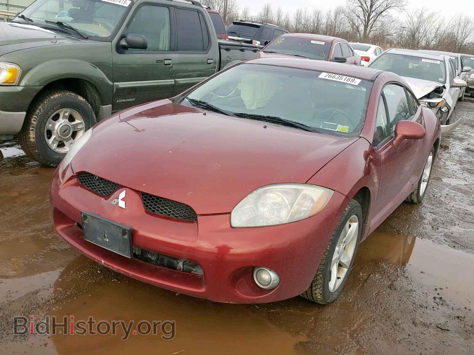 2006 MITSUBISHI ECLIPSE - VIN: 4A3AK34TX6E001251 - Фото 2