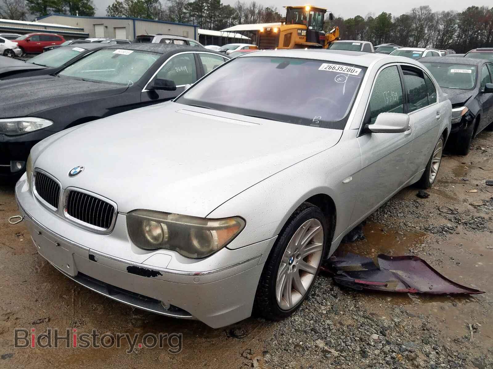 2003 BMW 7 SERIES - VIN: WBAGN63403DR17077 - Фото 2