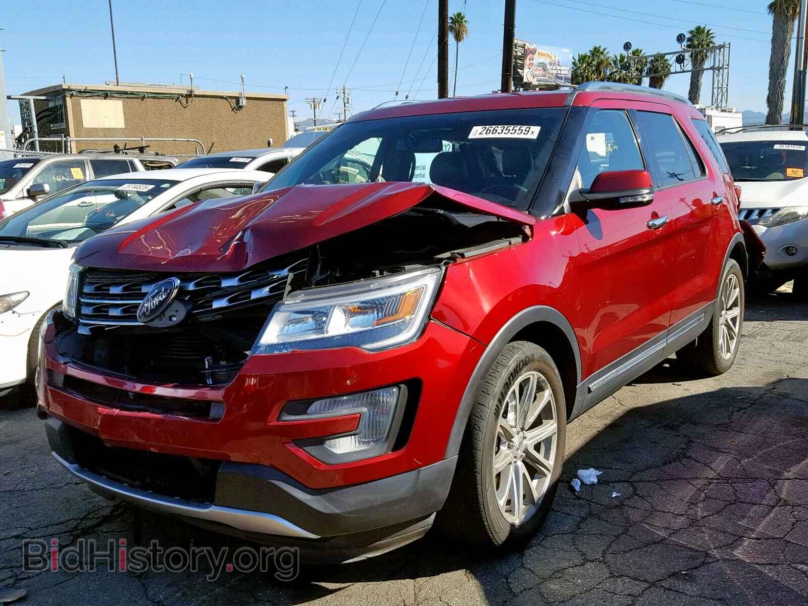 2017 FORD EXPLORER L - VIN: 1FM5K7FH2HGA22876 - Photo 2