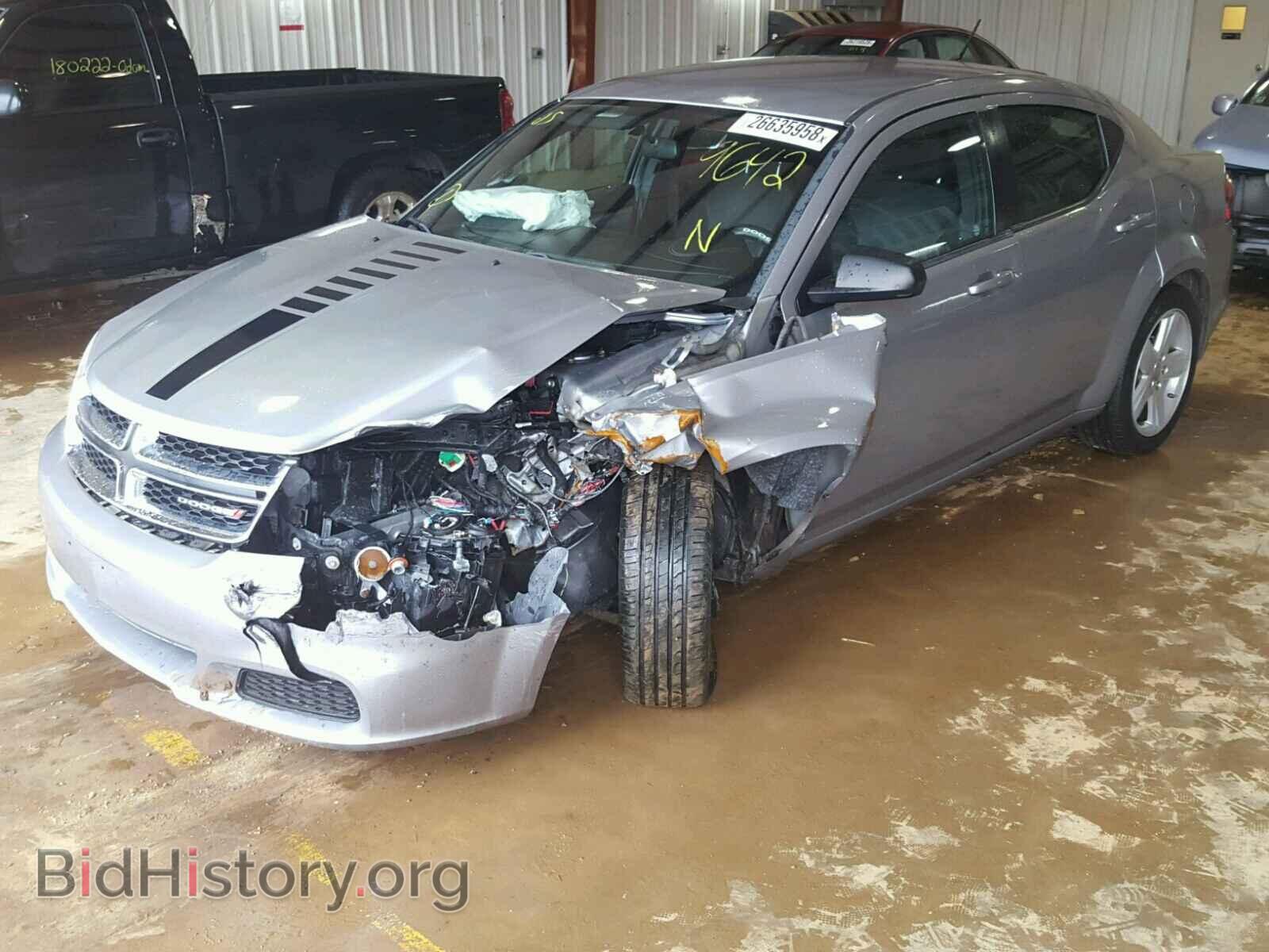 2013 DODGE AVENGER - VIN: 1C3CDZAB3DN739642 - Фото 2