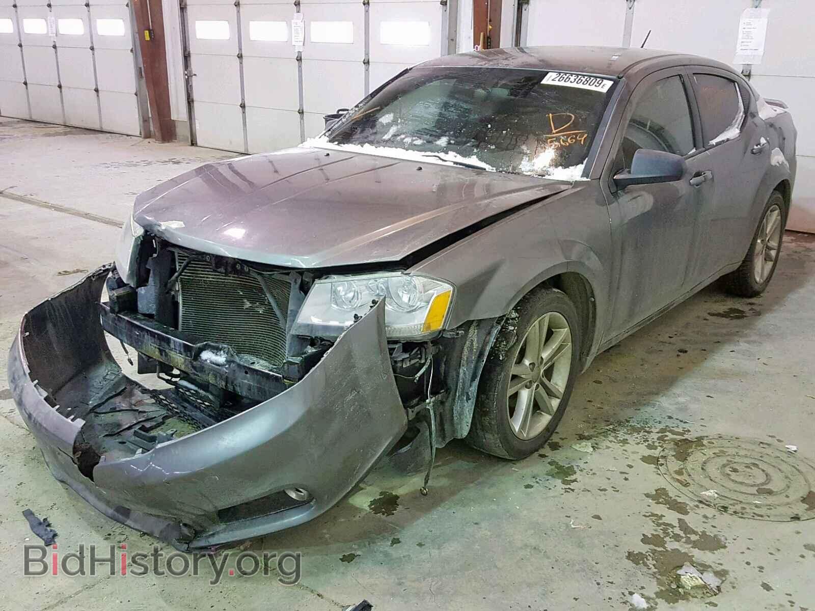 2012 DODGE AVENGER - VIN: 1C3CDZEG7CN165664 - Фото 2