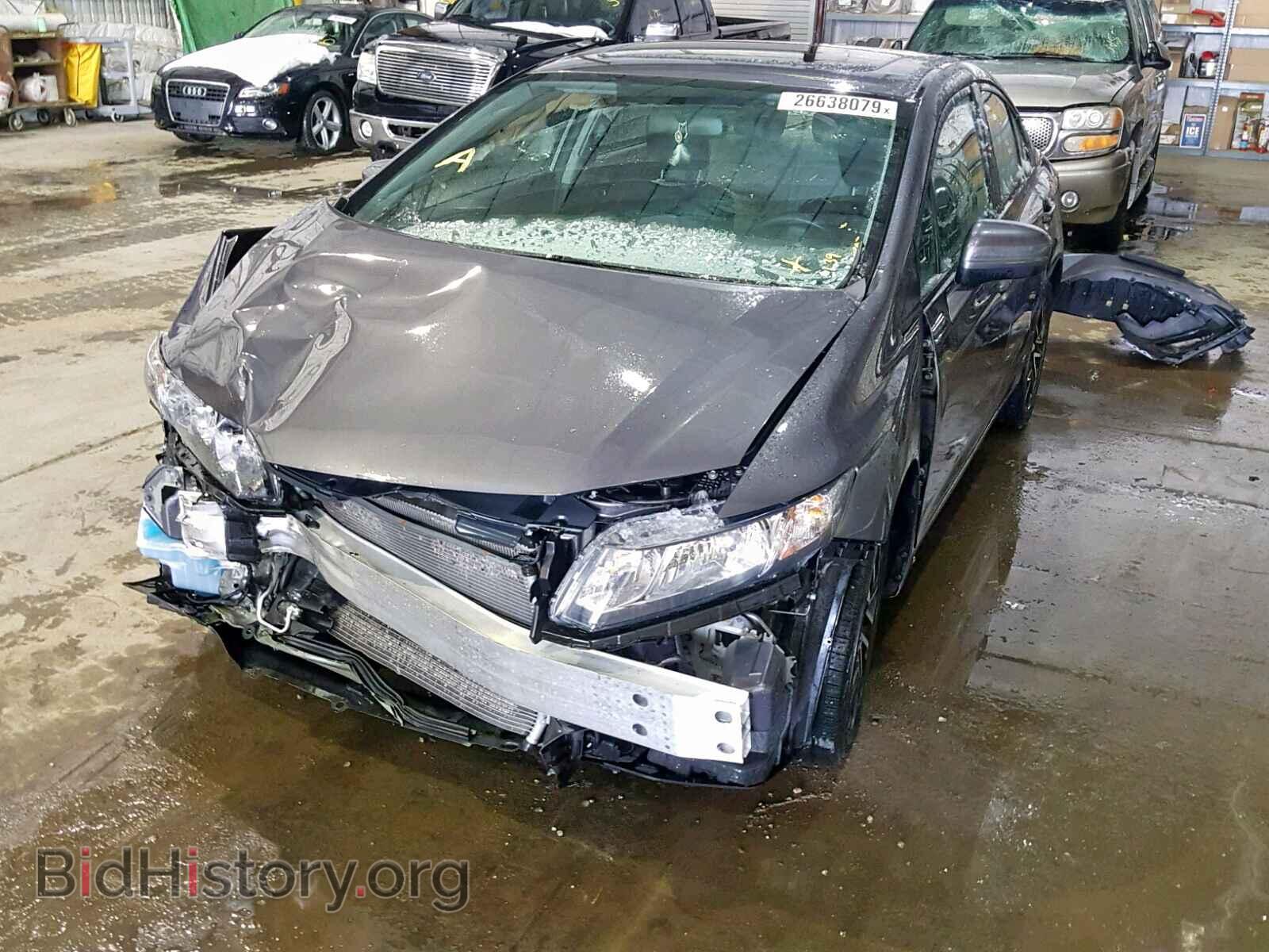 2014 HONDA CIVIC - VIN: 19XFB2F8XEE044907 - Фото 2