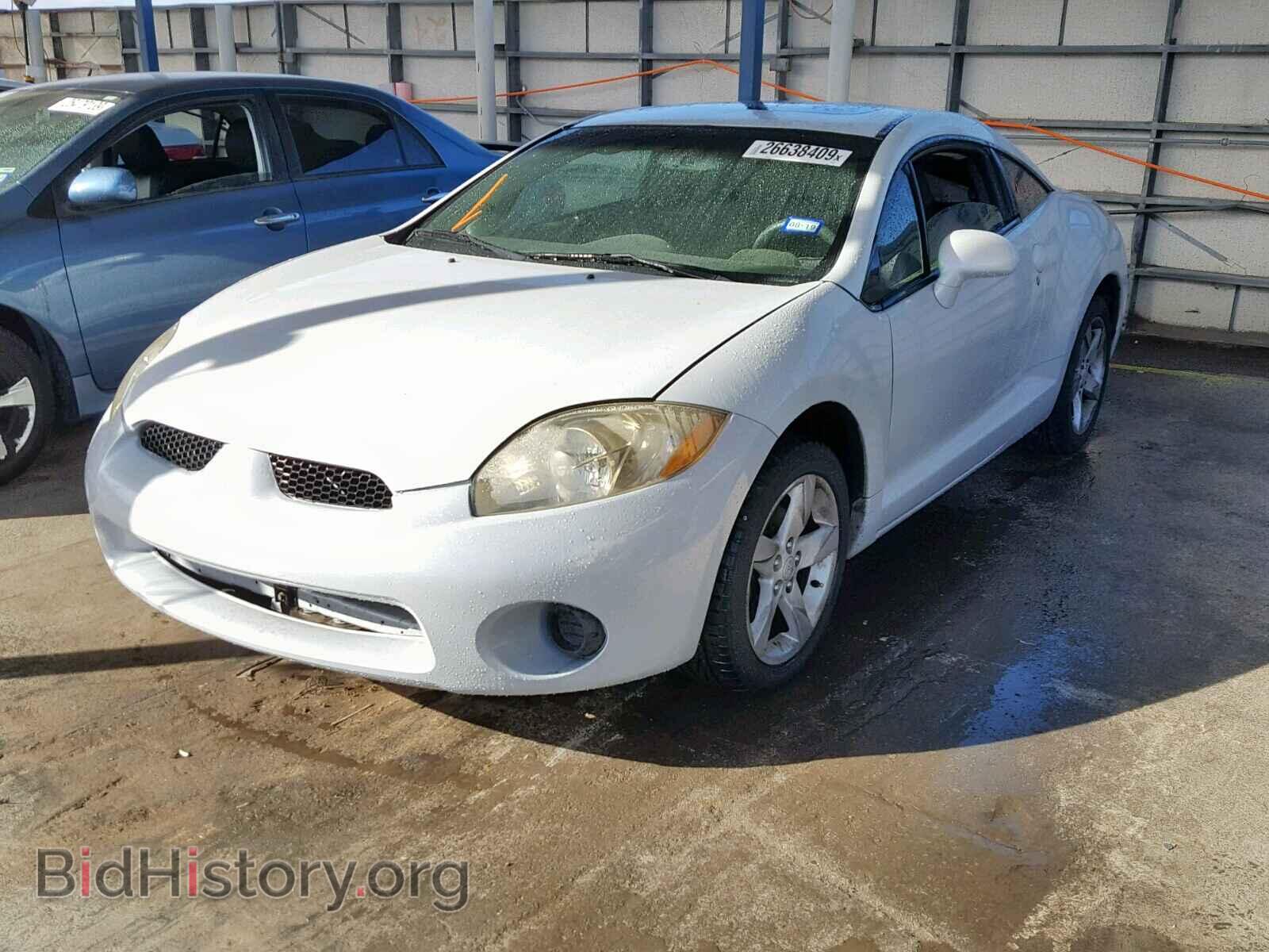 2006 MITSUBISHI ECLIPSE - VIN: 4A3AK24F06E042511 - Фото 2