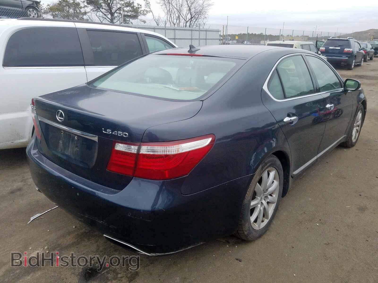 2007 LEXUS LS460 - VIN: JTHBL46F675020929 - Фото 4