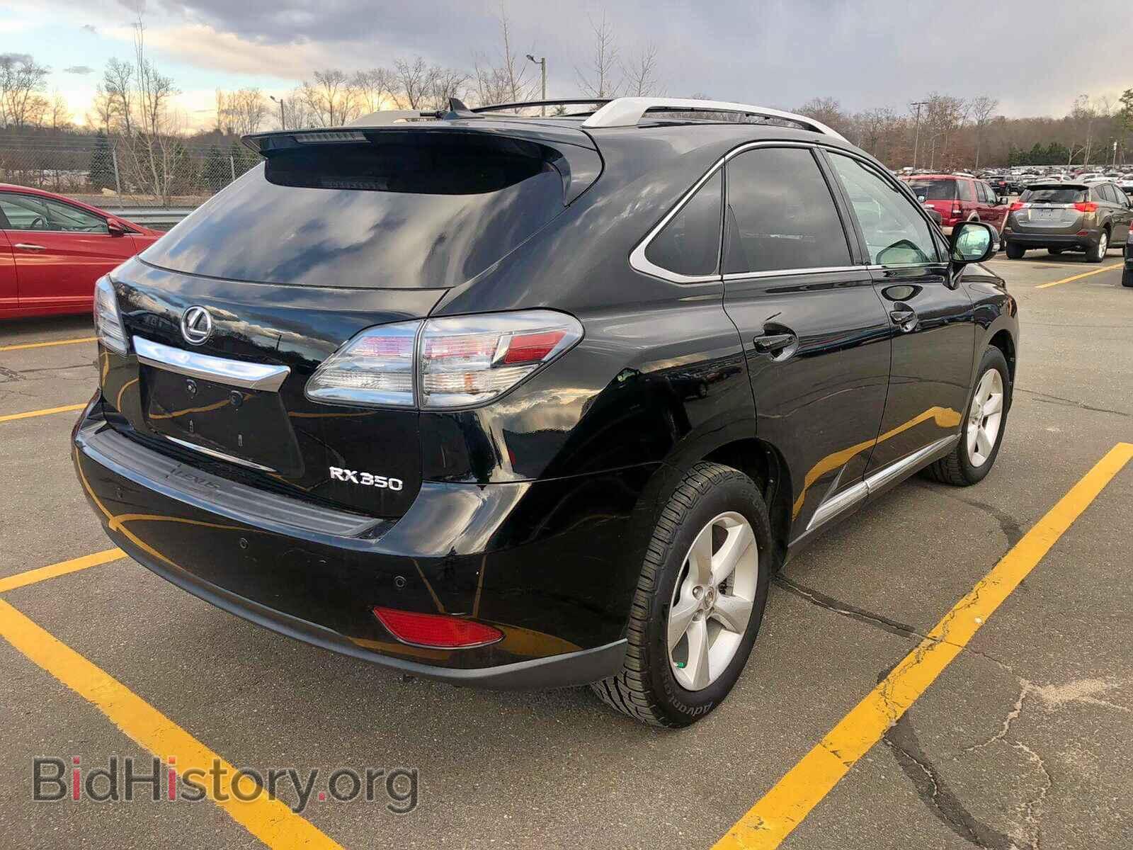 2012 LEXUS RX350 - VIN: 2T2BK1BA2CC145965 - Фото 4