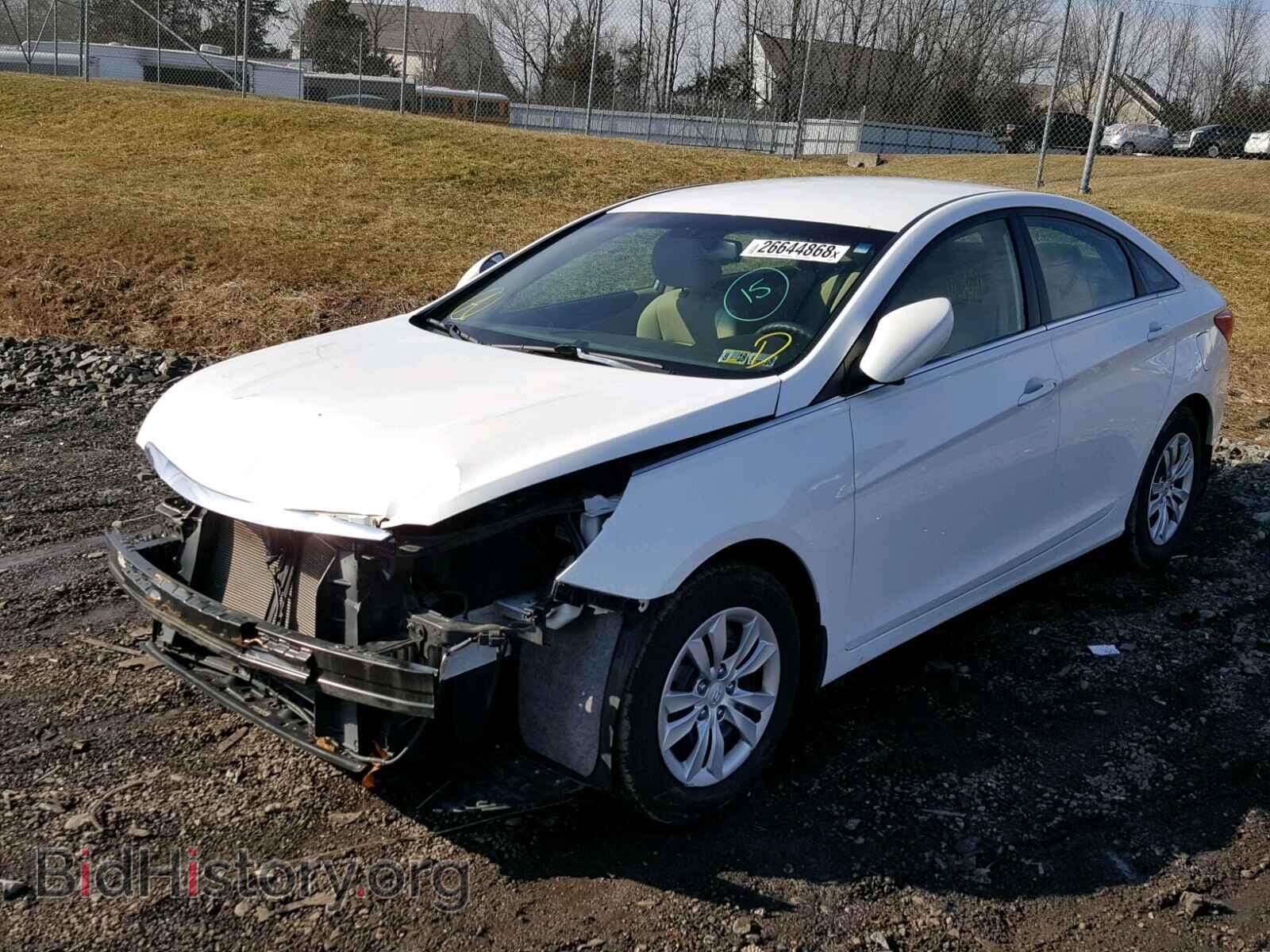 2012 Hyundai SONATA (VIN 5NPEB4AC8CH416000) — фото 2 из 10