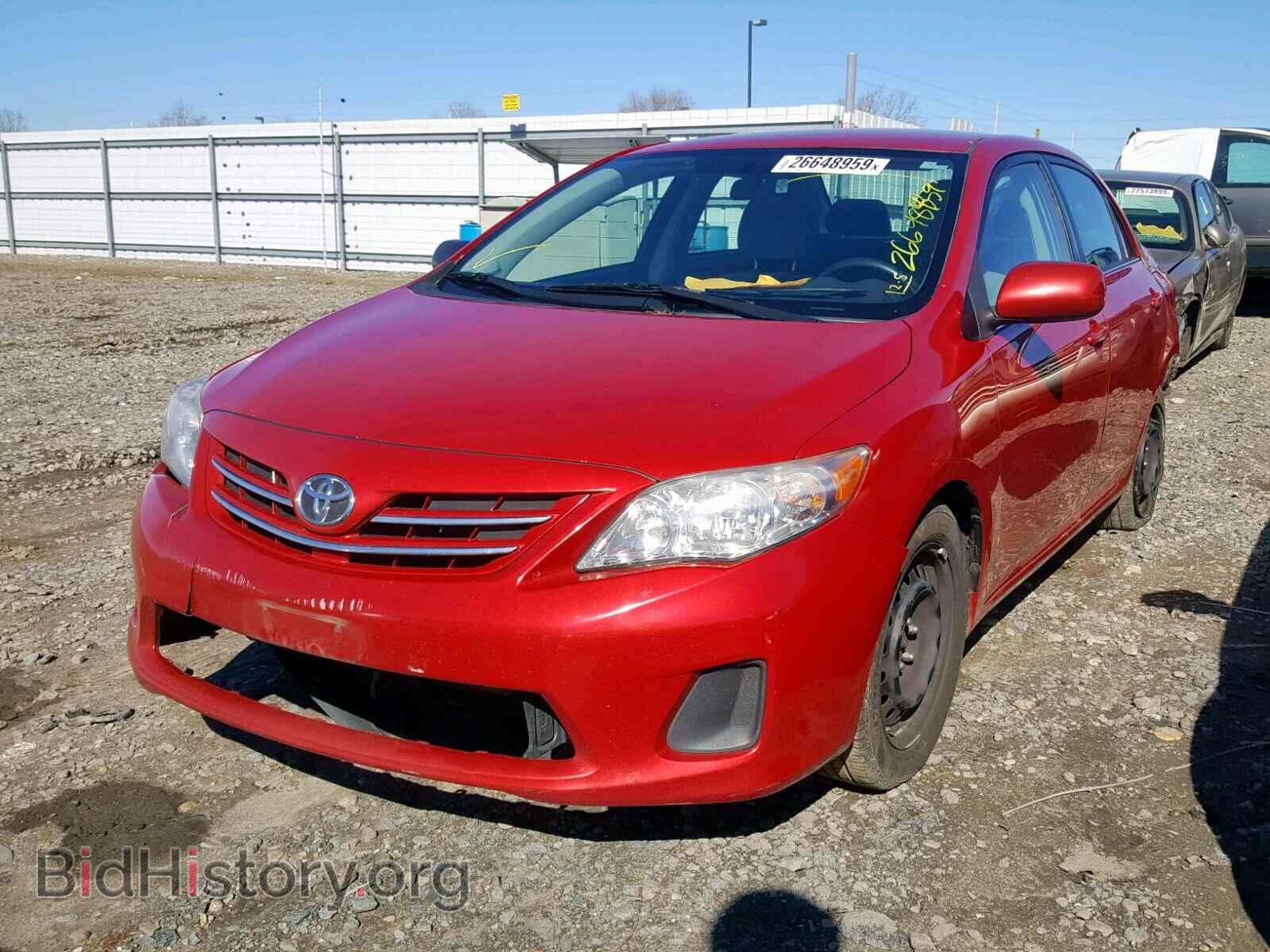2013 TOYOTA COROLLA BA - VIN: 2T1BU4EE3DC005195 - Фото 2