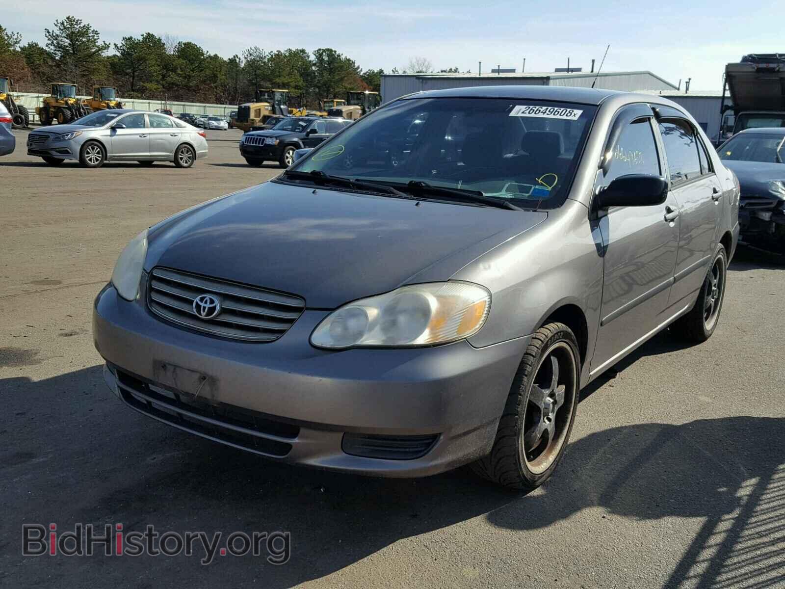 2003 TOYOTA COROLLA - VIN: 2T1BR32E33C146797 - Фото 2