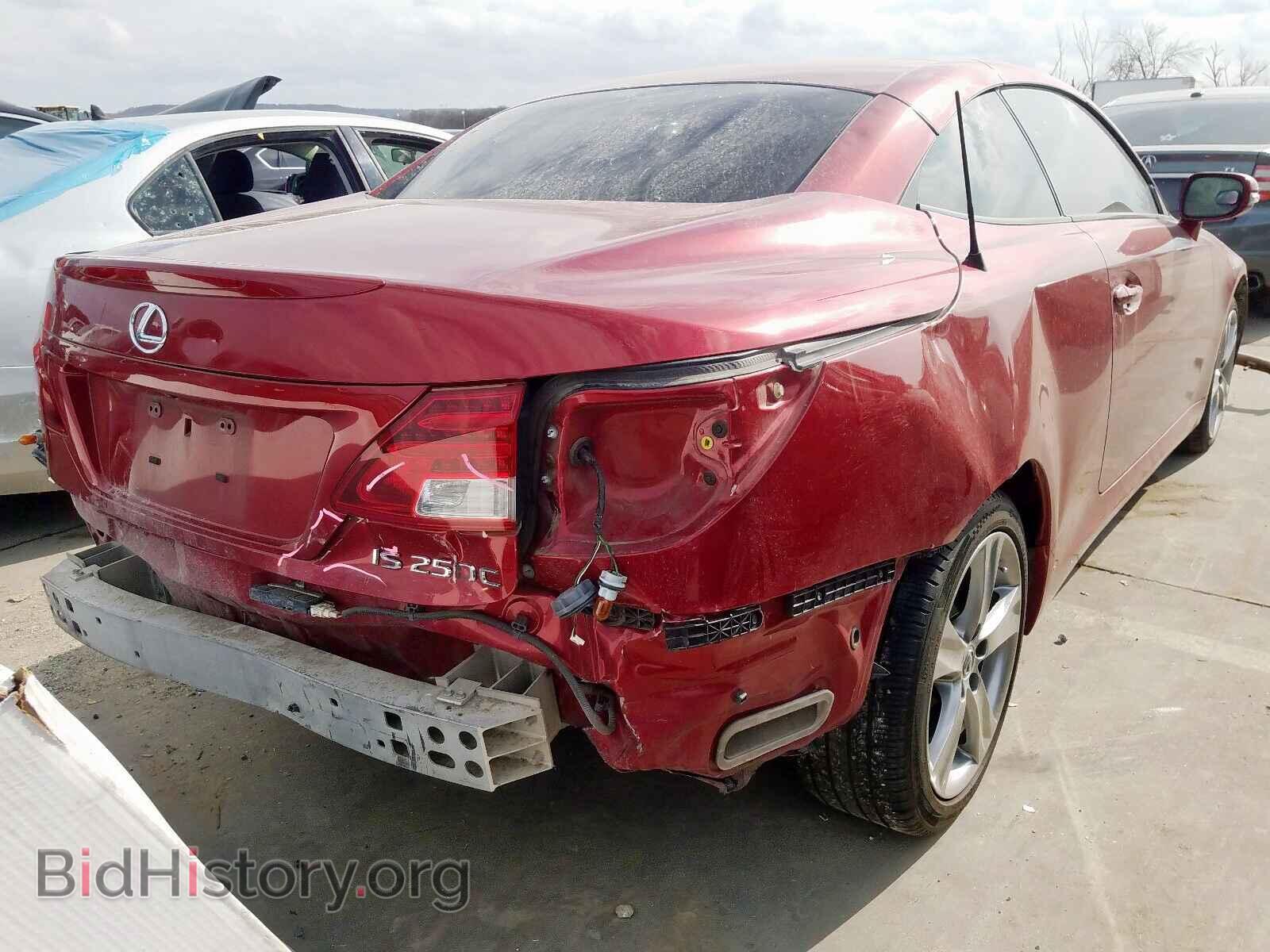 2012 LEXUS IS - VIN: JTHFF2C2XC2526404 - Фото 4